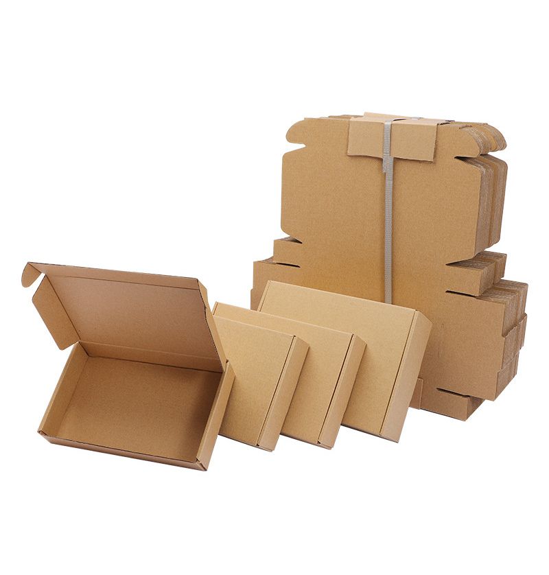 12pcs Pizza Boxes, 7.3 x 7.3 x 1.57" Kraft Corrugated Pizza Boxes Cardboard Boxes for Restaurant Home