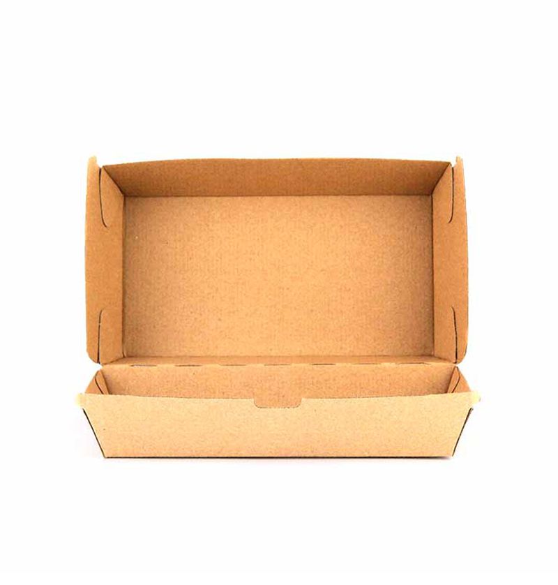 50 PCS Disposable Hamburger Box Snack Kraft Paper Box Packaging Food Packaging Box Printable Lunch Box